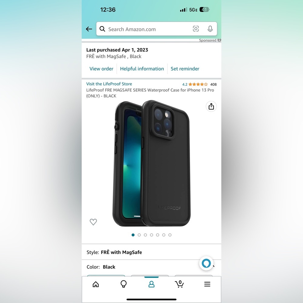 iPhone 13 Pro life proof case with MagSafe